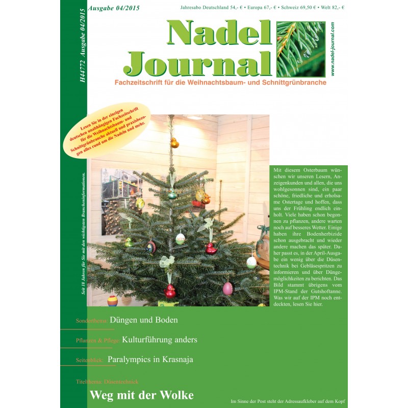 2015/4 Nadel Journal Fachzeitschrift